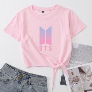 Bangtan Boys Tie Short T-shirt