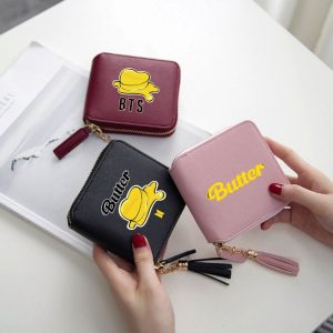 Bangtan Boys Butter Tassel Short Wallet
