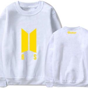 Bangtan Boys Butter Print Round Neck Hoodie